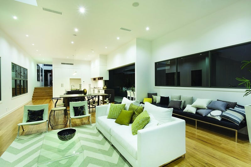 Juno 6-Inch Round Tapered Baffle Recessed Lighting Trim, Glare-Reducing Snap-in Trim for Can Lights, Fits IC2, TC2 and TC2R Housings, White Finish - Image 5